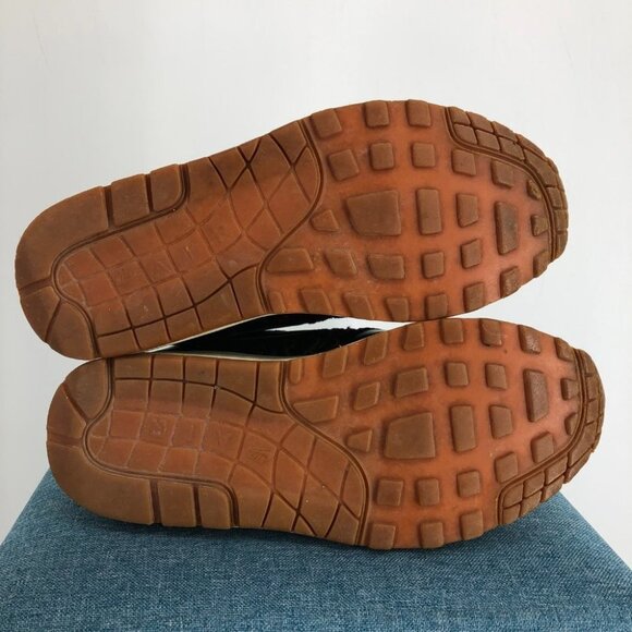 Nike Air Max 1  Curtains Pack Navy Leopard Women's Sneakers size 8 - Picture 6 of 16